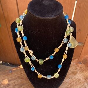 Beautiful Sea Glass Necklace